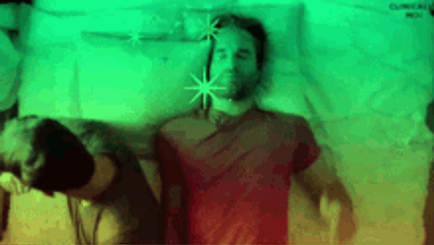 Snuggling Gay Couple Good Night Sleep GIF