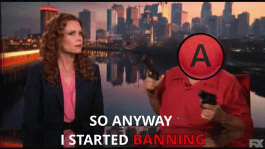 So Anyways I Started Blasting Banning Crypto Meme GIF