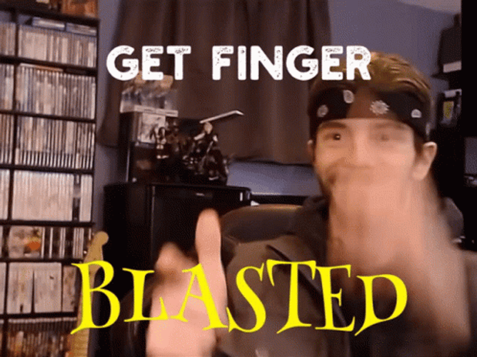 So Anyways I Started Blasting Finger Guns GIF
