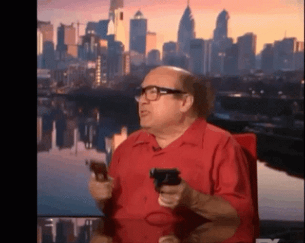 So Anyways I Started Blasting Hyper Danny DeVito GIF