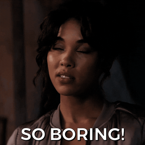 So Boring Meme GIF