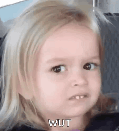 So Confused Little Girl Meme GIF
