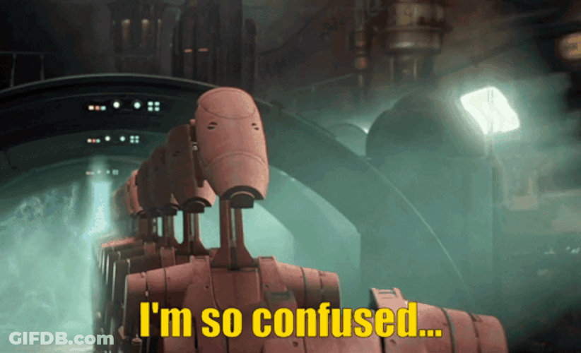 So Confused Robot Making GIF