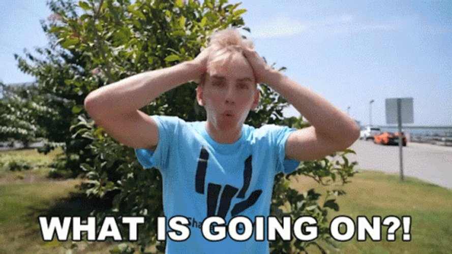 So Confused What's Going On GIF