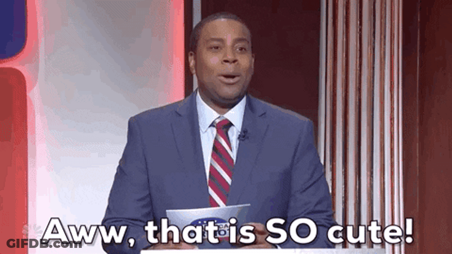 So Cute Kenan Thompson SNL GIF