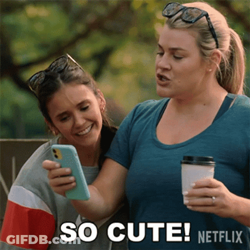 So Cute Kerry Natalie Bauer Love Hard GIF