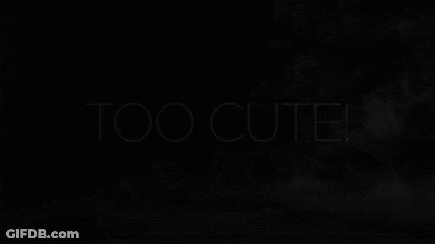 So Cute Purple Neon Text Reflection GIF