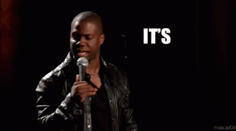 So Excited Kevin Hart Speaking GIF