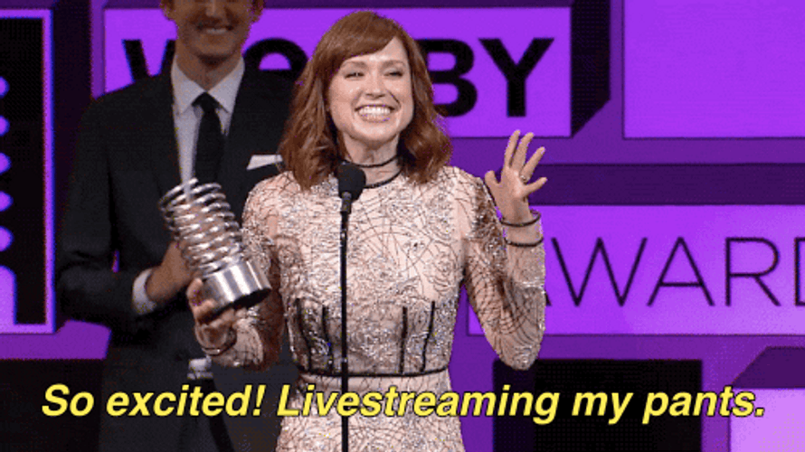 So Excited Livestreaming My Pants GIF