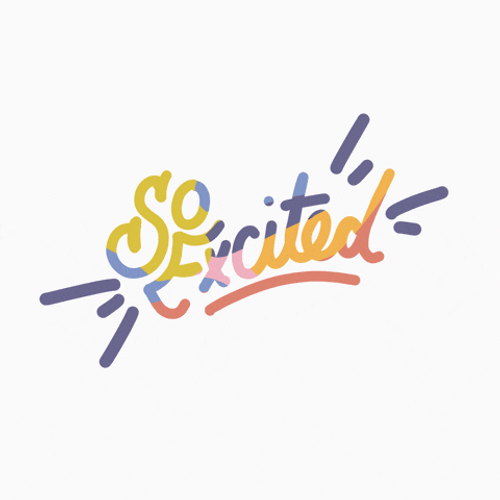 So Excited Meme Text GIF