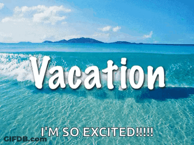 So Excites For Vacation GIF