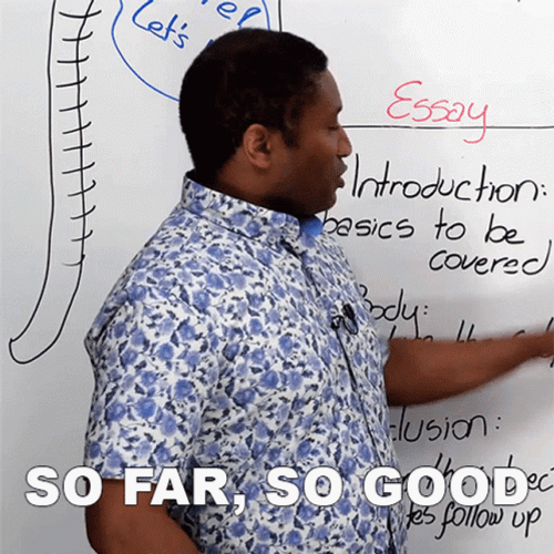 So Far So Good GIF