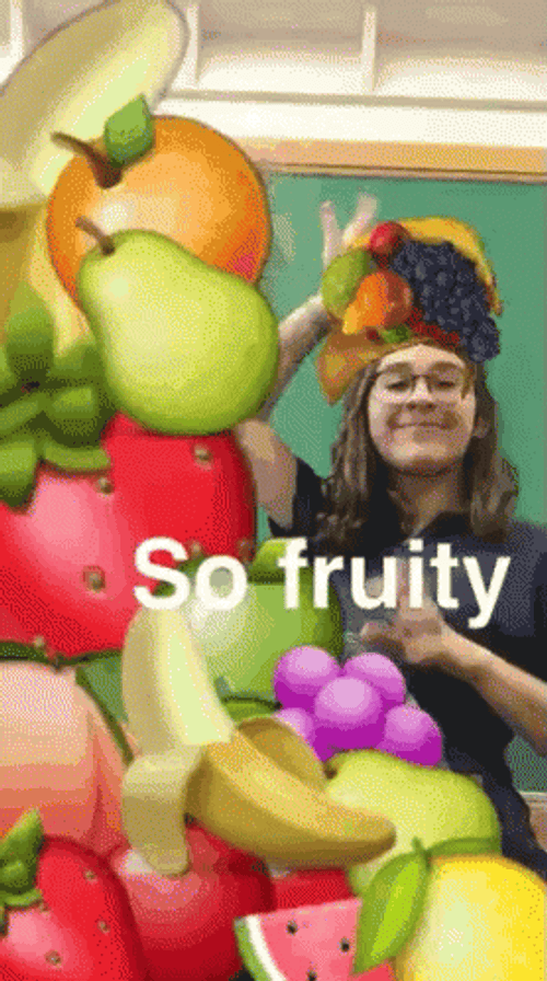 So Fruity Dancing Girl GIF