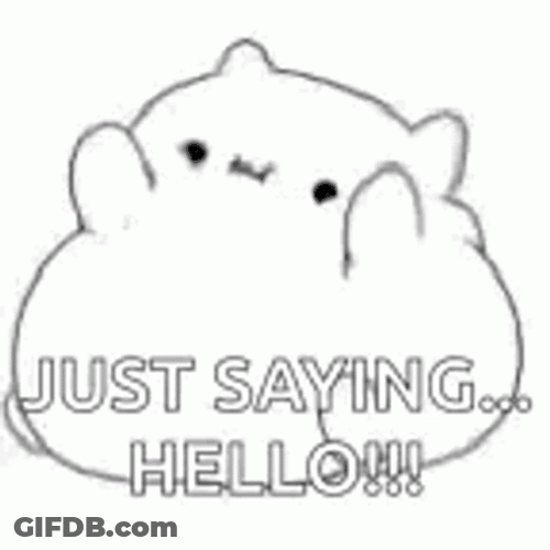 So Full Just Saying Hello GIF