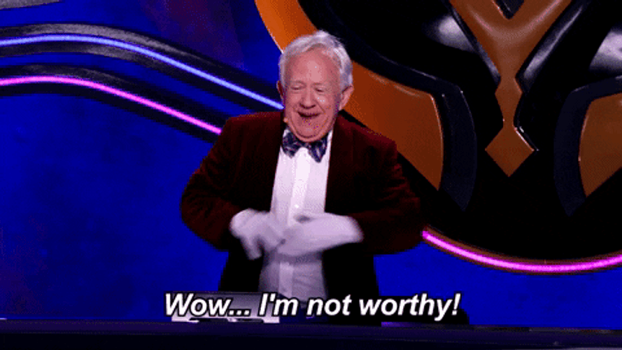 So Good Wow Saying We Are Not Worthy GIF