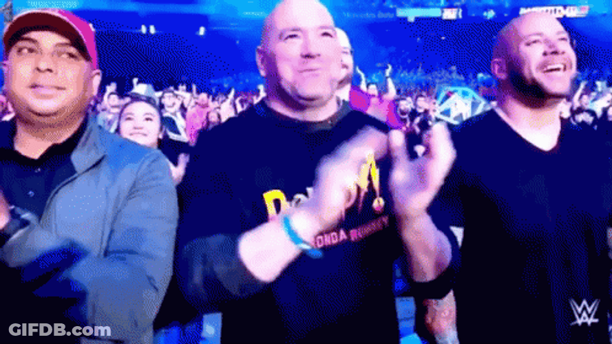 So Happy Dana White GIF