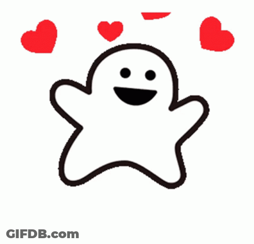 So Happy Throwing Hearts GIF