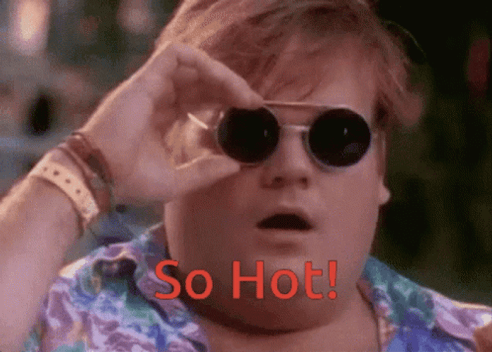 So Hot Chris Farley GIF
