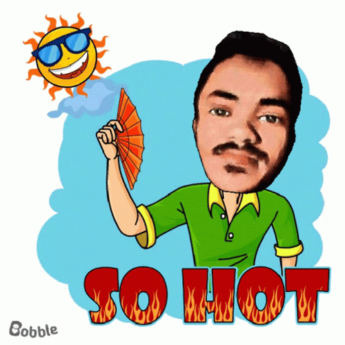 So Hot Day GIF