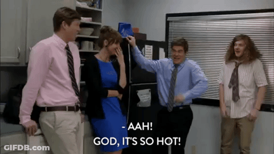 So Hot Right Now Workaholics Adam Blake Anders GIF