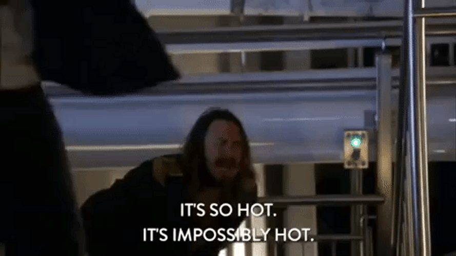 So Hot Right Now Workaholics Karl Hevacheck GIF