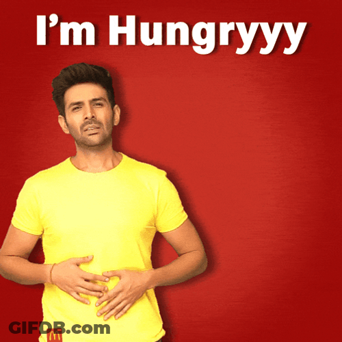 So Hungry My Stomach's Rumbling GIF