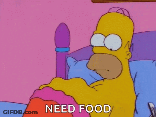 So Hungry Need Food Tummy Rumbling GIF
