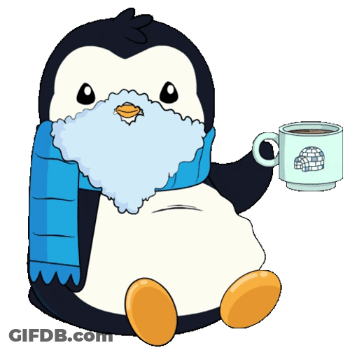 So Hungry Pudgy Penguin Tummy Rumbling GIF