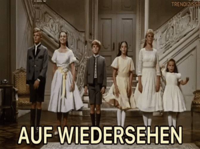 So Long Farewell Sound Of Music GIF