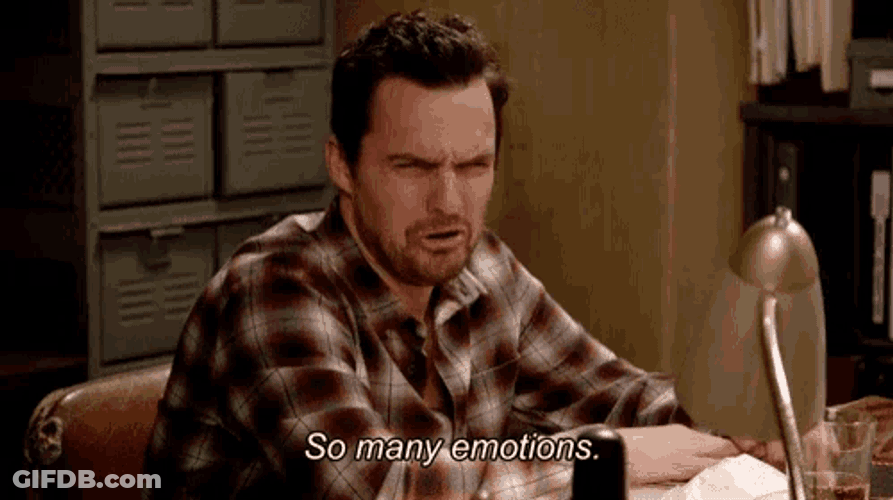 So Many Emotions GIF