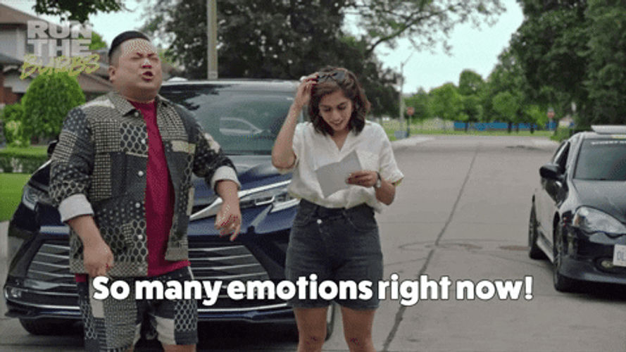 So Many Emotions Right Now GIF