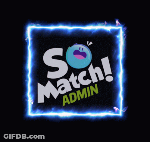 So Match Admin Logo With Cartoon Face GIF