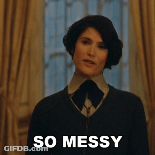 So Messy Polly GIF
