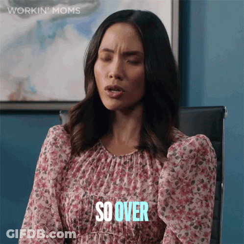So Over Jenny GIF