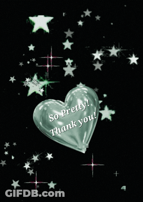 So Pretty Thank You Friend GIF
