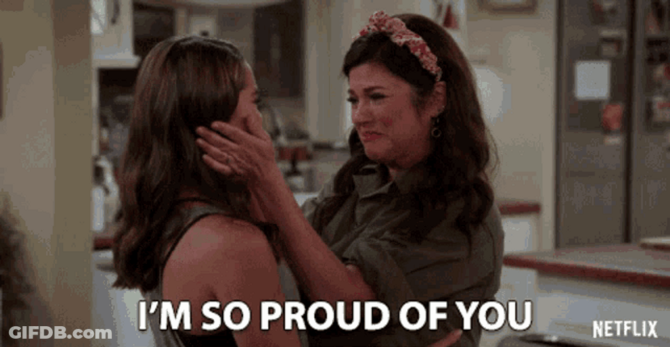 So Proud Mom Alexa And Katie Netflix GIF