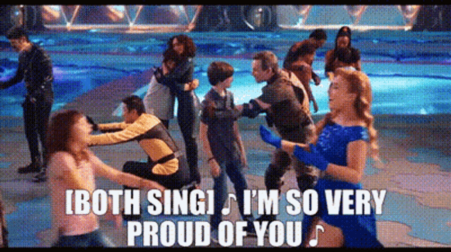 So Proud Singing We Can Be Heroes GIF