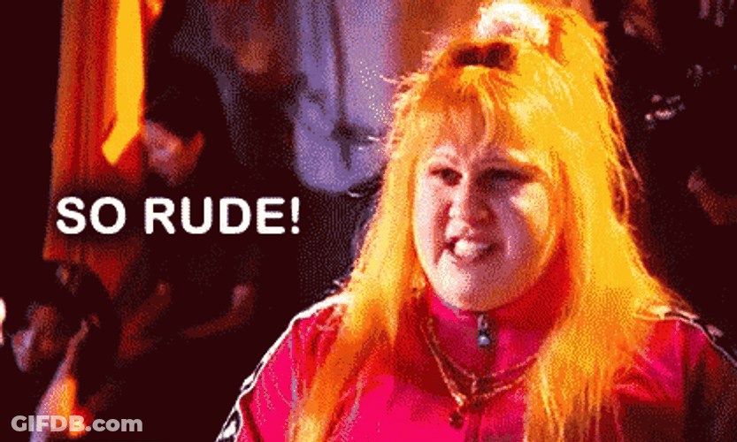 So Rude Vicky Pollard GIF
