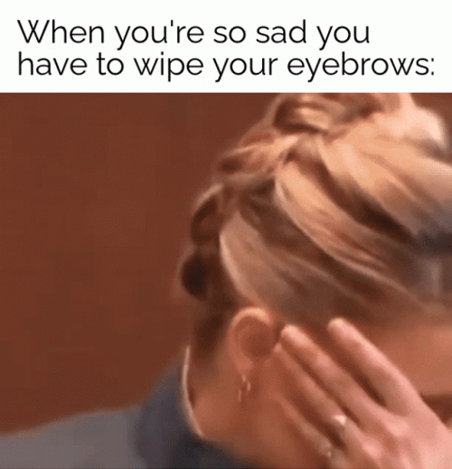 So Sad Amber Heard GIF