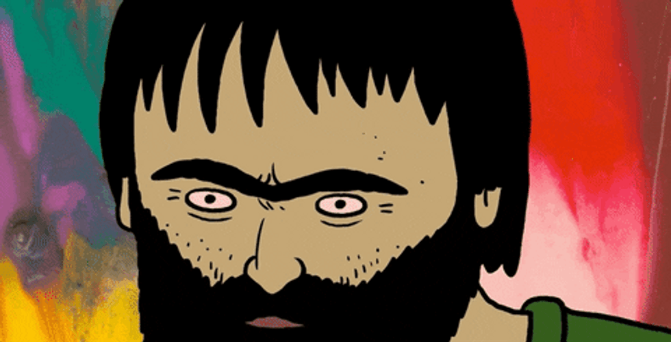 So Sad Bearded Man GIF