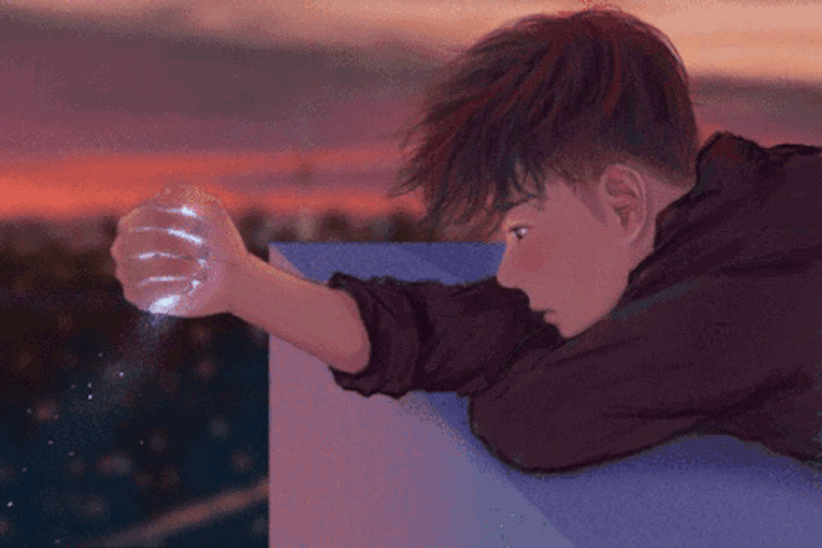 So Sad Boy Anime GIF