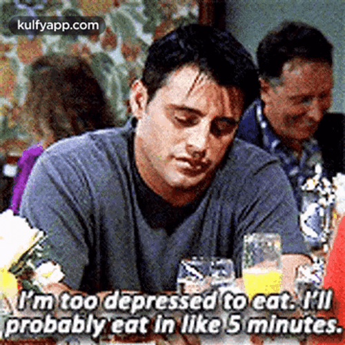 So Sad Joey Tribbiani GIF