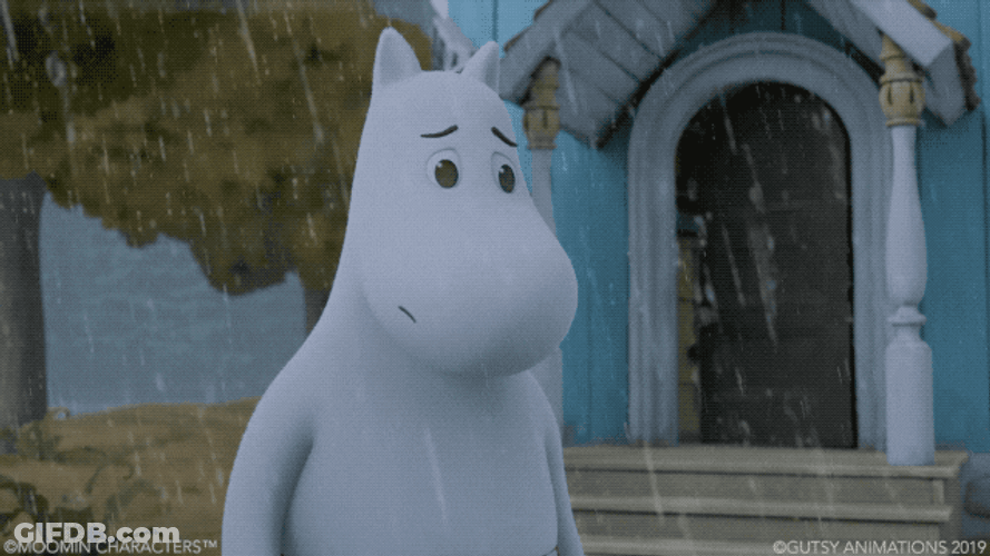 So Sad Moomin GIF