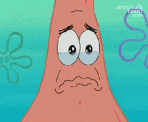 So Sad Patrick GIF