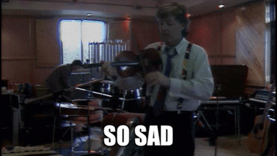 So Sad Paul McCartney GIF