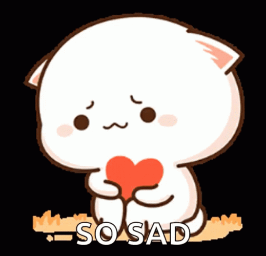 So Sad Peach GIF