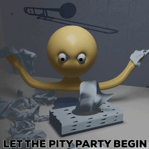 So Sad Pity Party Moon GIF