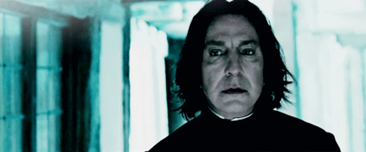 So Sad Professor Severus Snape GIF