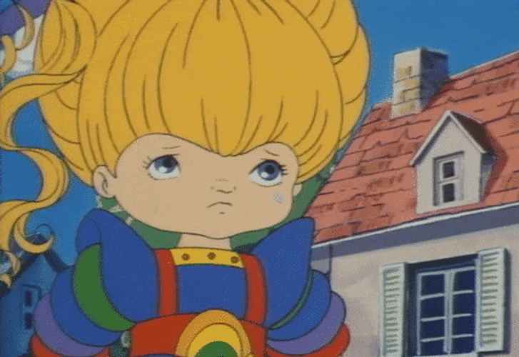 So Sad Rainbow Brite GIF