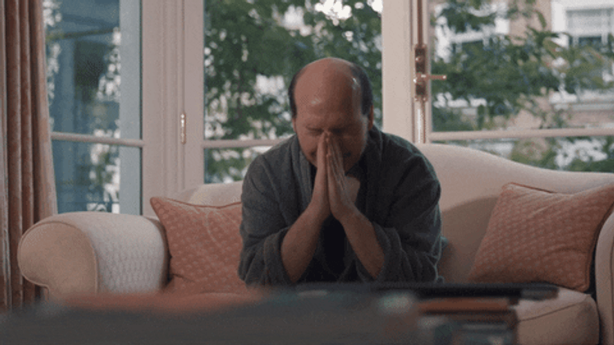 So Sad Sobbing Man GIF